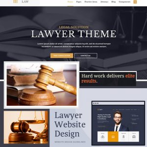 Lawyer Website Starting @ 7000.