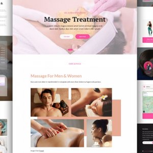 Body Massage centre's website Starting @ 7000.