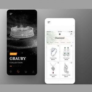 jewellery Mobile Application design Starting @ 25000