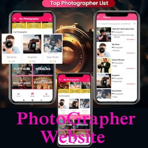 Photographer Application Design Starting @ 25000
