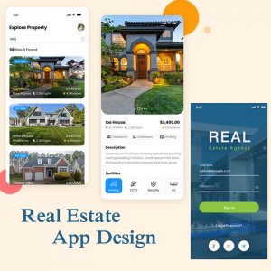 Real estate Application design Starting @ 25000